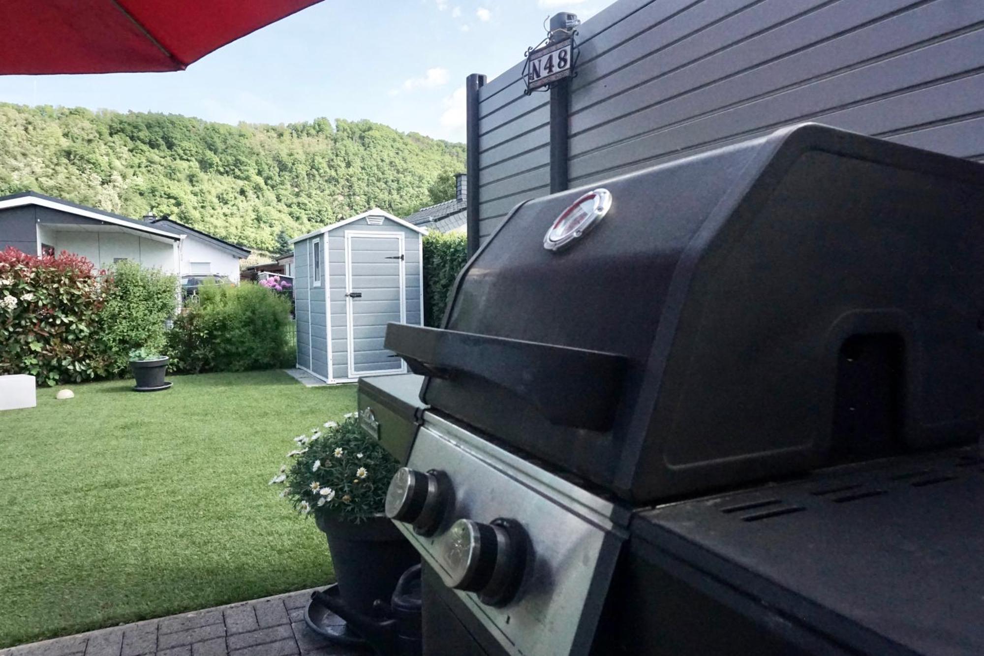 Ferienhaus Ufergeheimnis Am Guelser Moselbogen I 2 Sz I 5 Gaeste I Badebucht I Grill I Garten Koblenz (Rhineland-Palatinate) Exterior foto