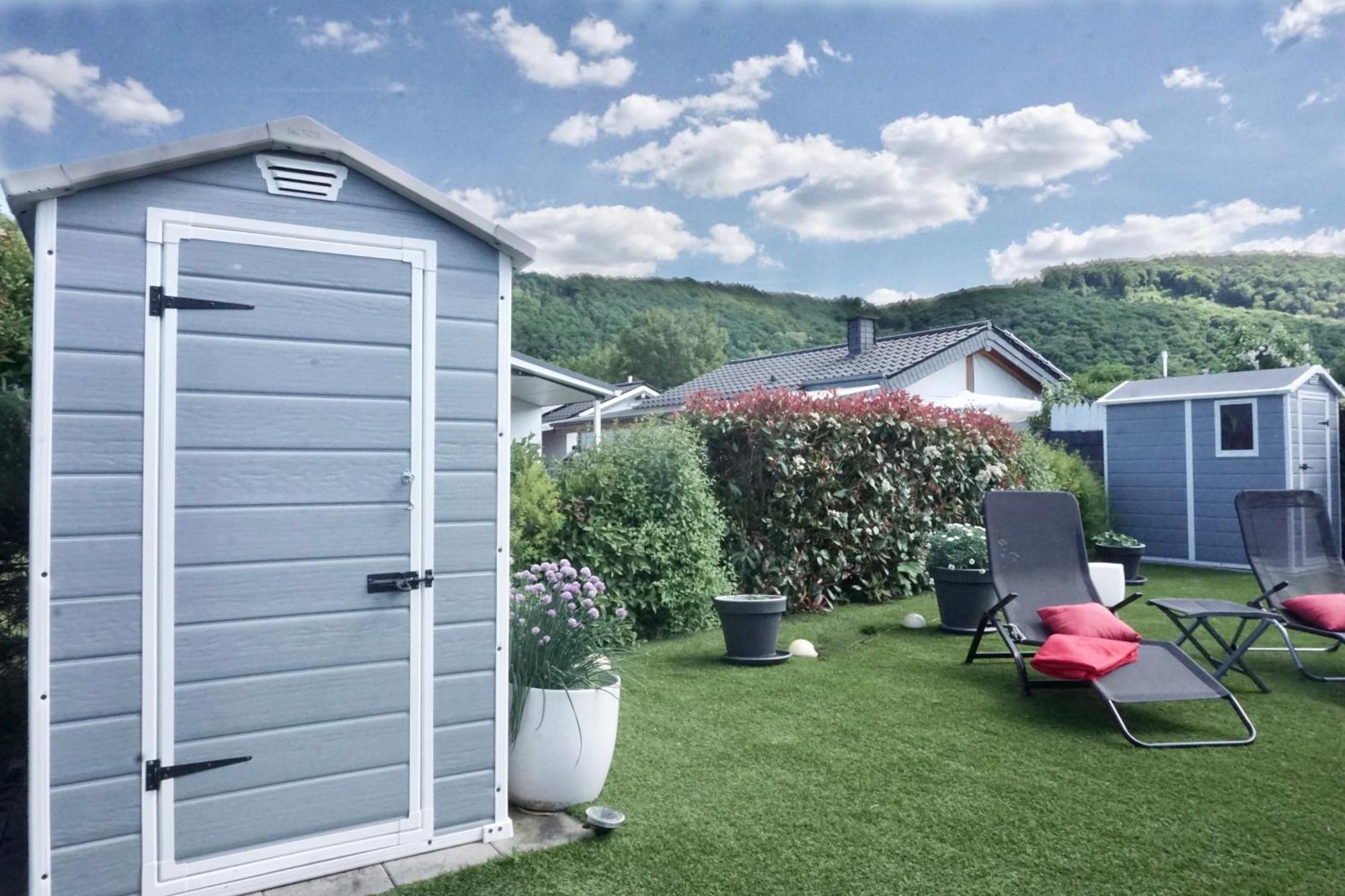 Ferienhaus Ufergeheimnis Am Guelser Moselbogen I 2 Sz I 5 Gaeste I Badebucht I Grill I Garten Koblenz (Rhineland-Palatinate) Exterior foto